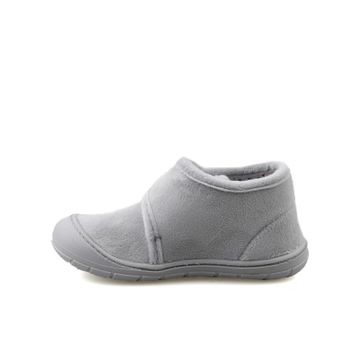 Vicco 959.E19K.445 Gri Renk Cırt Cırtlı Yarım Bilek Boy İlk Adım Bebek Panduf
