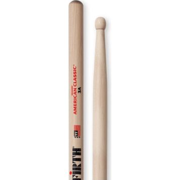 Vicfirth 3A Hickory 0.580x16 3/16 Çift Baget
