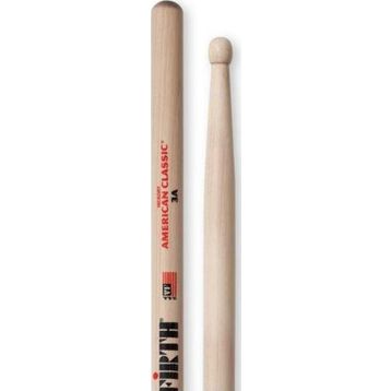 Vicfirth 3A Hickory 0.580x16 3/16 Çift Baget