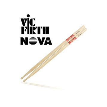 Vicfirth N5B Nova 5B Wood Hickory 16x0.595 Med Çift Baget
