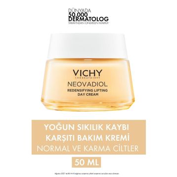Vichy 50 ml Normal ve Karma Ciltler İçin Neovadiol Gündüz Kremi