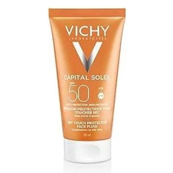 Vichy Capital Soleil Emulsion Dry Touch 50+ 50 ml Faktör Güneş Kremi