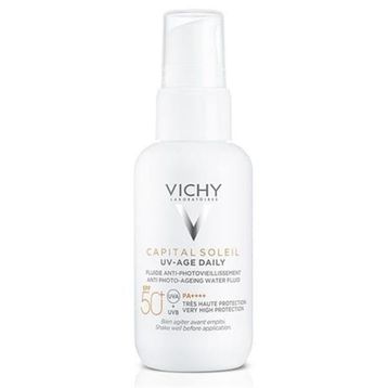 Vichy Capital Soleil UV-Age Daily SPF50+ Tinted Foto Yaşlanma Karşıtı Renkli 40 ml Yüz Güneş Kremi