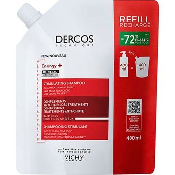 Vichy Dercos Energising Saç Dökülmesine Karşı Refill 400 ml Şampuan