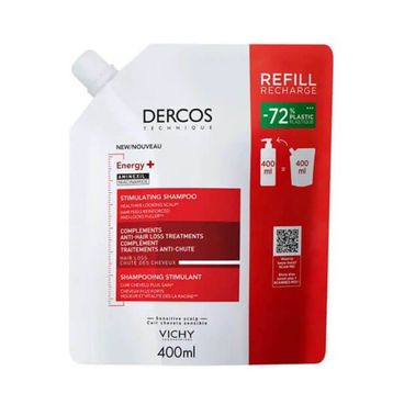 Vichy Dercos Refill 400 ml Saç Dökülmesine Karşı Tamamlayıcı Şampuan