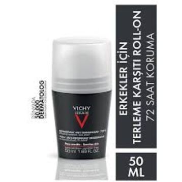Vichy Homme 72H İz ve Terleme Karşıtı 50 ml Roll-On