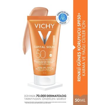 Vichy Lekelerin Çoğalmasını Engelleyen Işınlardan Koruyan SPF50 50 ml Güneş Kremi