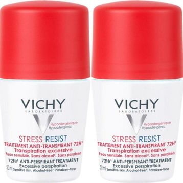 Vichy Stress Resist Terleme Karşıtı Yoğun Kontrol 2x50 ml Roll-On