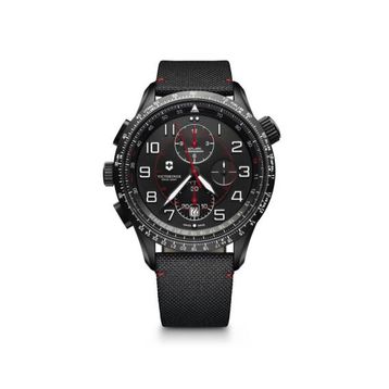 Victorinox 241716 Swiss Army Airboss Mach 9 Black Edition Erkek Kol Saat