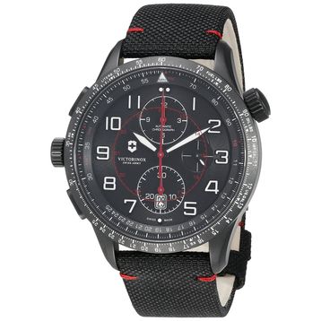 Victorinox 241716 Swiss Army Airboss Mach 9 Black Edition Erkek Kol Saat