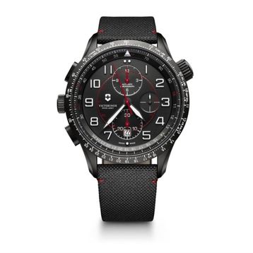 Victorinox 241716 Swiss Army Airboss Mach 9 Black Edition Erkek Kol Saat