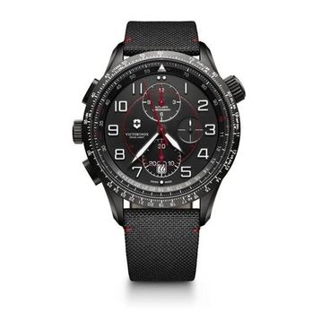 Victorinox 241716 Swiss Army Airboss Mach 9 Black Edition Erkek Kol Saat