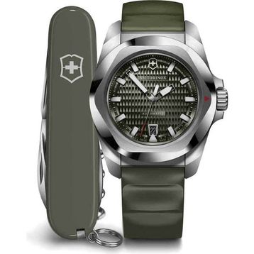 Victorinox 242017.1 İnox Otomatik Erkek Kol Saati + Çakı Set