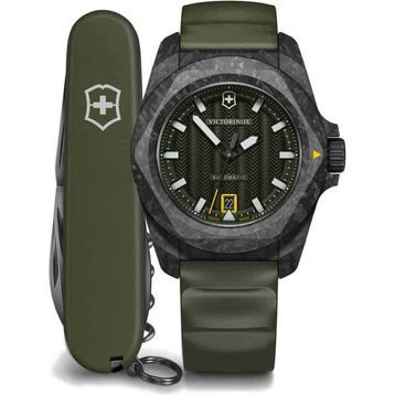 Victorinox 242021.1 İnox Otomatik Erkek Kol Saati + Çakı Set