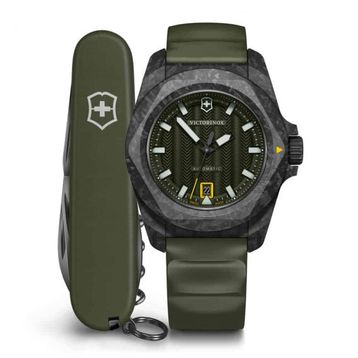 Victorinox 242021.1 İnox Otomatik Erkek Kol Saati + Çakı Set
