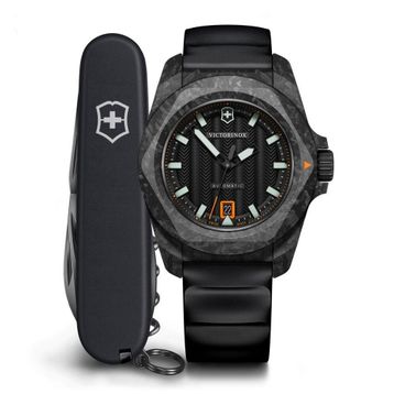 Victorinox 242023.1 İnox Otomatik Erkek Kol Saati + Çakı Set