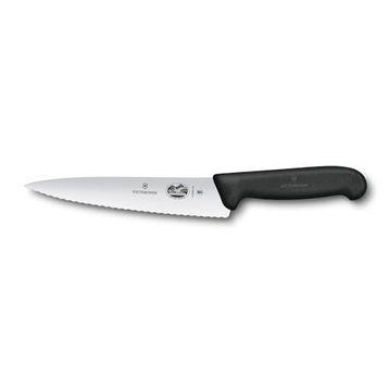 Victorinox 5.2033.19B 19 cm Siyah Tırtıklı Dilimleme Bıçağı, Blisterli Paket