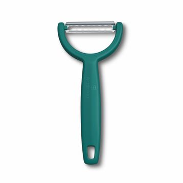 Victorinox 6.0963.4 YPSO Tırtıklı Kenar Çift Taraf Yeşil Soyacak