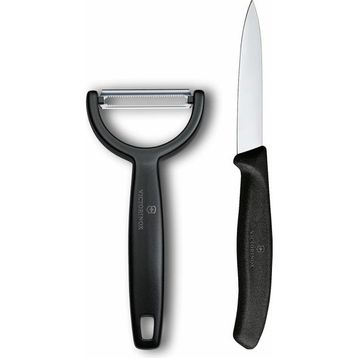 Victorinox 6.7113.22 Swiss Classic Siyah 2'li Bıçak ve Soyacak Set