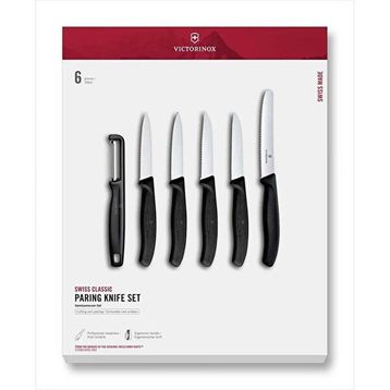 Victorinox 6.7113.61G Swiss Classic Soyma Bıçağı ve Soyacak Seti