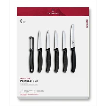 Victorinox 6.7113.61G Swiss Classic Soyma Bıçağı ve Soyacak Seti