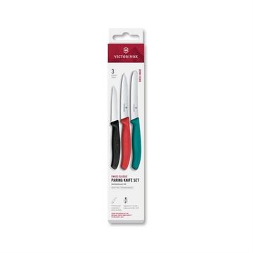 Victorinox 6.7116.34C1 Renkli Swiss Classic 3'lü Bıçak Set