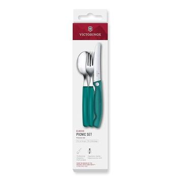 Victorinox 6.7194.3FC1 Yeşil Swiss Classic 3'lü Piknik Seti