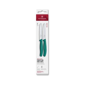 Victorinox 6.7834.2C1 Yeşil 2'li 11 cm Tırtıklı Domates Bıçağı