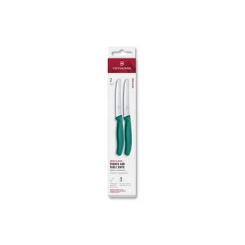 Victorinox 6.7834.2C1 Yeşil 2'li 11 cm Tırtıklı Domates Bıçağı