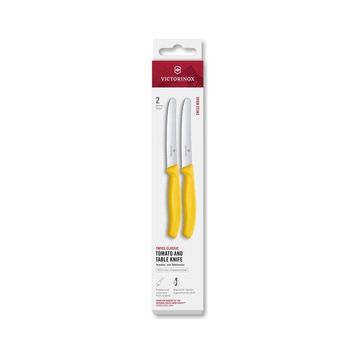 Victorinox 6.7838.2C1 Sarı 2'li 11 cm Tırtıklı Domates Bıçağı