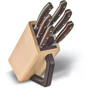 Victorinox 7.7240.6 Grand Maitre Akağaç 7 Parça Ahşap Blok Set