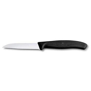 Victorinox 8 cm Testere Ağız Siyah Sc Fı Soyma Bıçağı