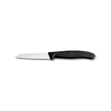 Victorinox 8 cm Testere Ağız Siyah Sc Fı Soyma Bıçağı