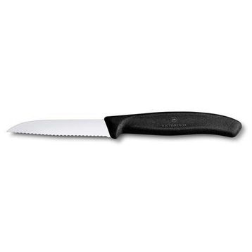 Victorinox 8 cm Testere Ağız Siyah Sc Fı Soyma Bıçağı