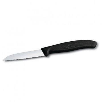 Victorinox 8 cm Testere Ağız Siyah Sc Fı Soyma Bıçağı