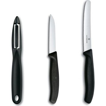 Victorinox Siyah Yan Soyacak