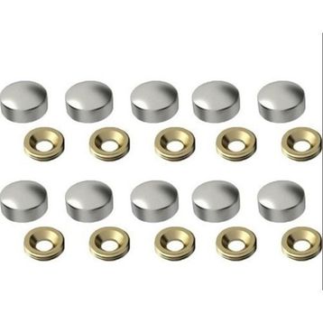 Vida 20 mm Krom 10 Adet Tapası