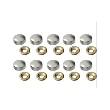 Vida 20 mm Krom 10 Adet Tapası