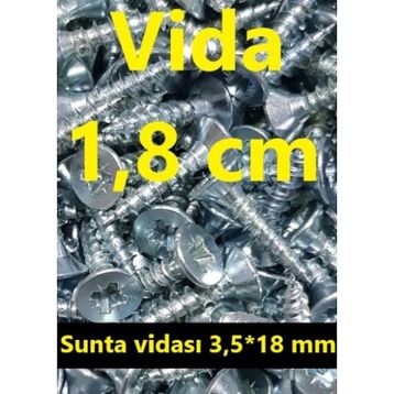Vida 3.5x18 1000 Adet Sunta Vidası