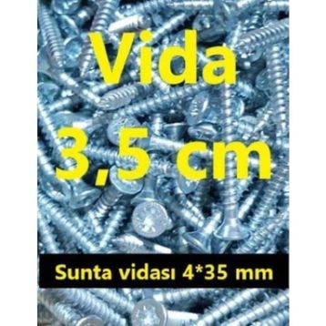 Vida 4x35 500 Adet Sunta Vidası