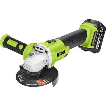 Vido WD040520210 21 V Li-Ion 115 MM Akülü Kömürsüz Motor Avuç Taşlama