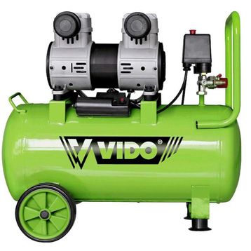 Vido WD060215020 50 lt Yağsız ve Sessiz Kompresör
