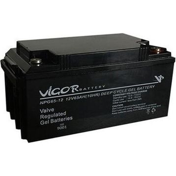 Vigor 65 Ah 12 Volt Solar Jel Akü