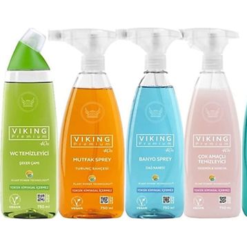 Viking Premium 4 x 750 ml Temizlik Seti