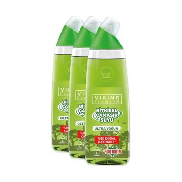 Viking Premium 750 ml Amber Çamaşır Suyu (3 adet)