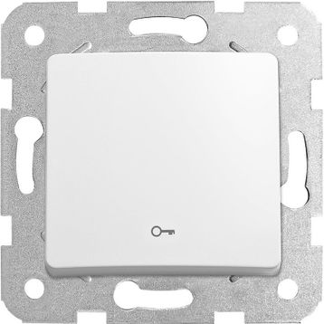 Viko 10AX 250 V Linnera Rollina Beyaz Kapı Otomatiği Çerçevesiz Anahtar