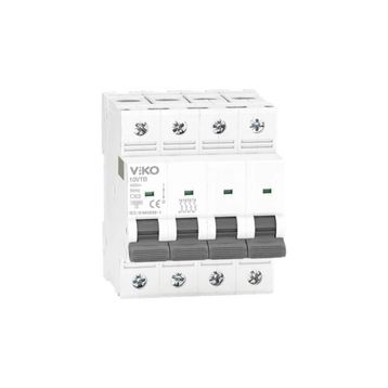 Viko 10Vtb-4C32 Trifaze Nötr Kesmeli 4X32A C Tipi Otomatik Sigorta