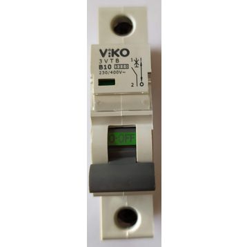 Viko 1x10 Amper 4VTB-1B10 W Otomat B Tipi 4.5ka Sigorta