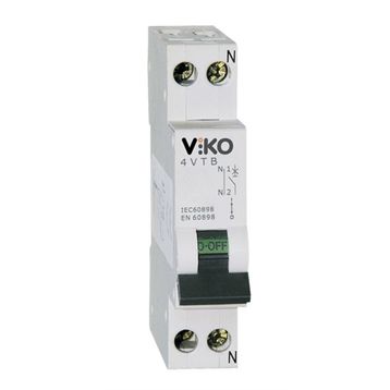 Viko 1x2 Amper 4VTB-1B02 W Otomat B Tipi 4.5ka Sigorta