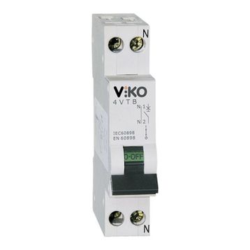 Viko 1x2 Amper 4VTB-1B02 W Otomat B Tipi 4.5ka Sigorta